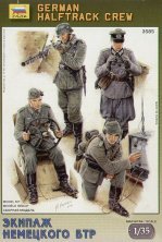 1/35 German Halftrack Crew