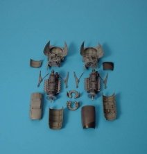 Aires Upgrade set: Me 410A1 detail engine set