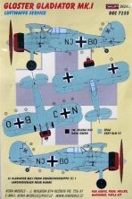 1/72 Decals Gloster Gladiator Mk.I (Luftwaffe)