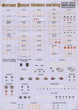 Print Scale 1/72 Marquages Division Panzer