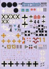 Print Scale Messerschmitt Bf-109G-2 1/72 11 sch�mas