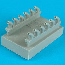 1/48 P39 Q/N Airacobra exhaust (EDU)