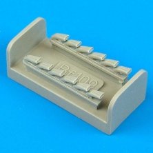 1/48 Bf 109G/K exhaust (FUJI)