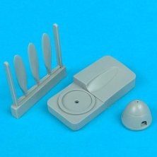 Quickboost Upgrade set: Bf 109G-10 propeller