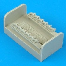 Quickboost Upgrade set: Hawker Tempest Mk. V exhaust