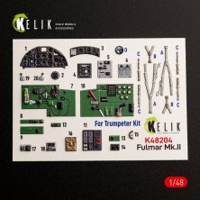 Kelik Fulmar Mk.II 3D Interior 1/48 Trumpeter Kelik Fulmar Mk.II 3D Interior 1/48 Trumpeter
