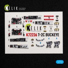 Kelik 1/72 T-2C Buckeye Interior 3D Wolfpack