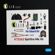 Kelik 1/72 3D Innenraum Spitfire Mk.Vb für Eduard Kelik 1/72 3D Innenraum Spitfire Mk.Vb für Eduard