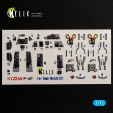 Kelik 1/72 Int�rieur 3D F-4F Phantom Finemolds