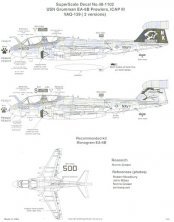 Microscale D�calcomanies EA-6B Prowler 1/48