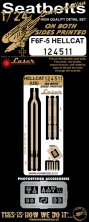 Grumman F6F-5 Hellcat Seatbelts Accessory