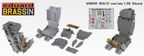 1/48 MiG-21 seat late (EDU)