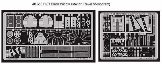P-61 Black Widow exterior  (REV/MON)
