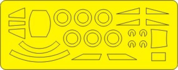 1/144 Mirage III/V Kabuki Masks