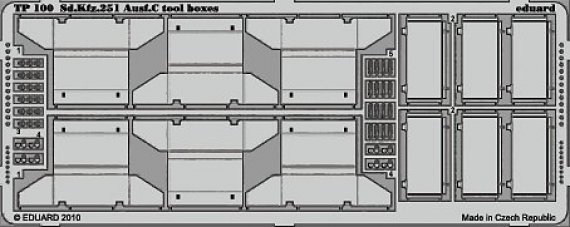 1/35 Sd.Kfz.251 Ausf.C tool boxes (AFV)