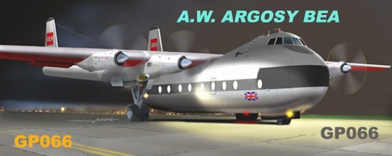 1/72 Armstrong-Whitworth Argosy Decals BEA