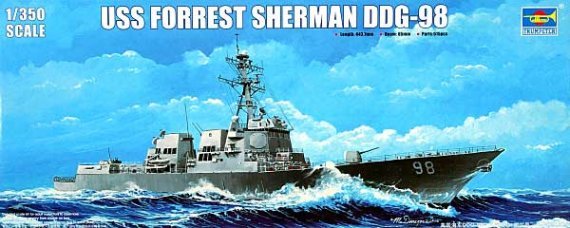 1/350 USS Forrest Sherman DDG-98