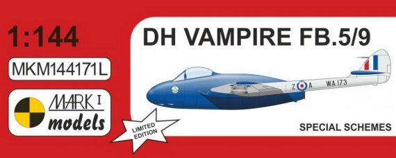 1/144 DH Vampire FB.5/9, Special Schemes
