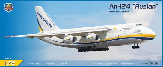 1/72 An-124 Ruslan Strategic Airlift