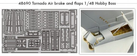 1/48 Tornado Air brake and flaps (HOBBYB)