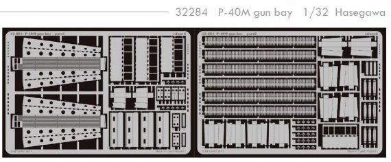 1/32 P-40M gun bay (Hasegawa)