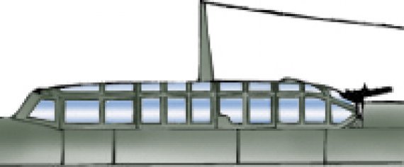 1/48 Me-110 Vacuform Canopy. 1 set. For Mauve kit