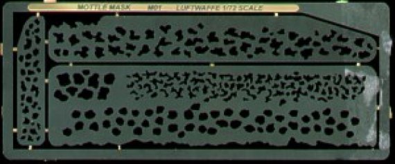 1/72 Luftwaffe WWII Fighter 'Mottle Mask'