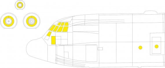 Mask 1/72 C-130J