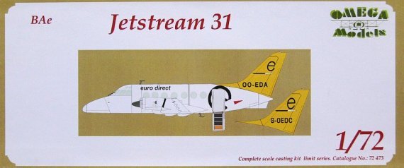 1/72 BAe Jetstream 31 (EURO DIRECT)
