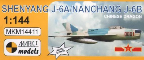 1/144 Shenyang J-6A/Nanchang J-6B (Chinese Dragon)
