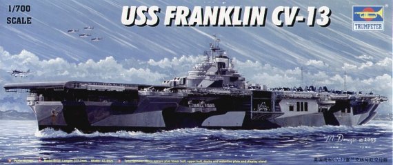 Trumpeter USS Franklin CV-13 Porte-avions 1/700