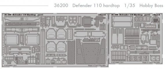 1/35 Defender 110 hardtop (Hobby Boss)