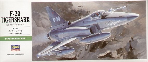 Hasegawa Northrop F-20 Tigershark 1/72