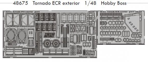 1/48 Tornado ECR exterior Hobby Boss
