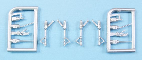 1/72 Grumman F6F-3/5 Hellcat Metal Landing Gear for Hasegawa