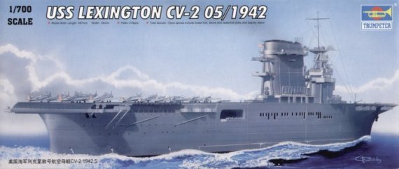 Trumpeter USS Lexington CV-2 Mai 1942 1/700