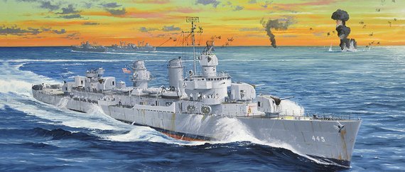 1/200 USS-Fletcher DD-445