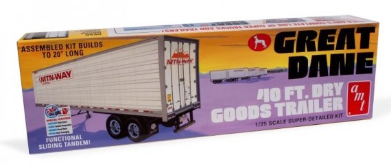 1/25 Great Dane Dry Goods Semi Trailer