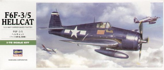 Hasegawa Grumman F6F-3 / F6F-5 Hellcat 1/72