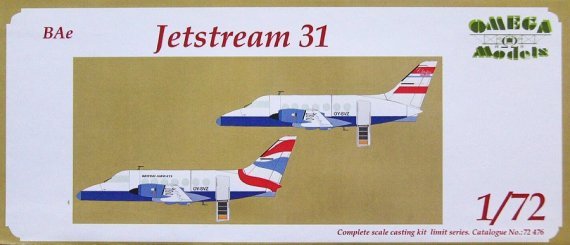 1/72 BAe Jetstream 31 (BRITISH AIRWAYS)