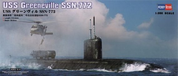 1/350 USS Greeneville SSN-772