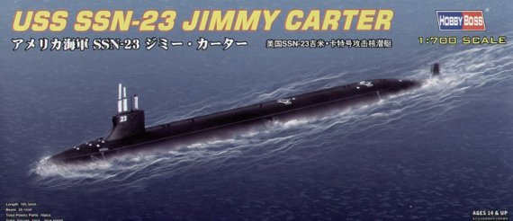 Hobby Boss USS Jimmy Carter SSN-23 Submarine 1/700