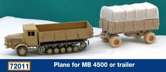 Schatton Modellbau B�che Mercedes MB L-4500 1/72