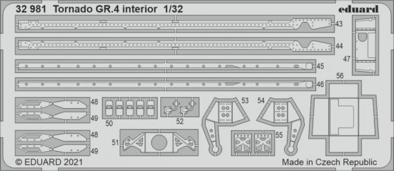 1/32 SET Tornado GR.4 interior
