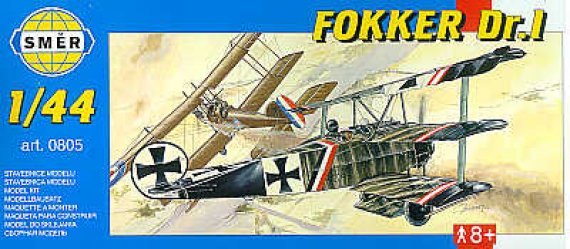 Smer 1/44 Fokker Dr.I Triplan