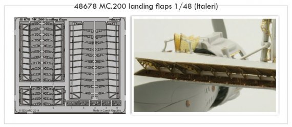 1/48 MC.200 landing flaps (ITAL)