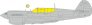 Eduard Mask 1/48 P-40K TFace pour Eduard
