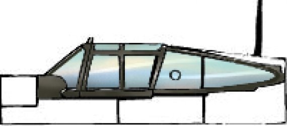 1/48 Curtiss P-36/Hawk 75 Vacuform Canopy For Hobbycraft kit