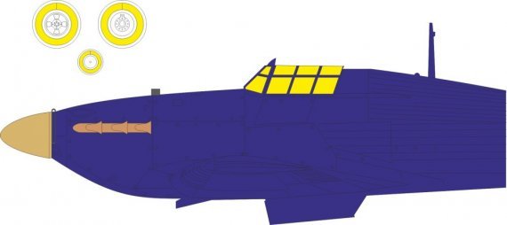 Mask 1/32 Sea Hurricane Mk.IIc for Revell