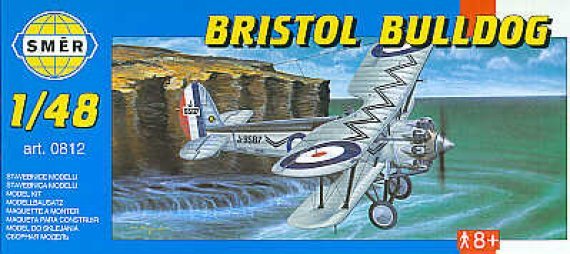 Smer 1/48 Bristol Bulldog Modello Aereo